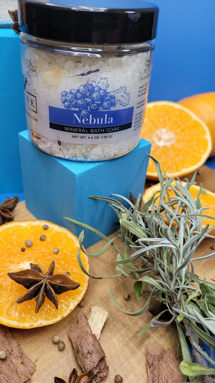 Mineral Soak - Nebula (Bath Salt) Mini - Blessings Grow Meadows