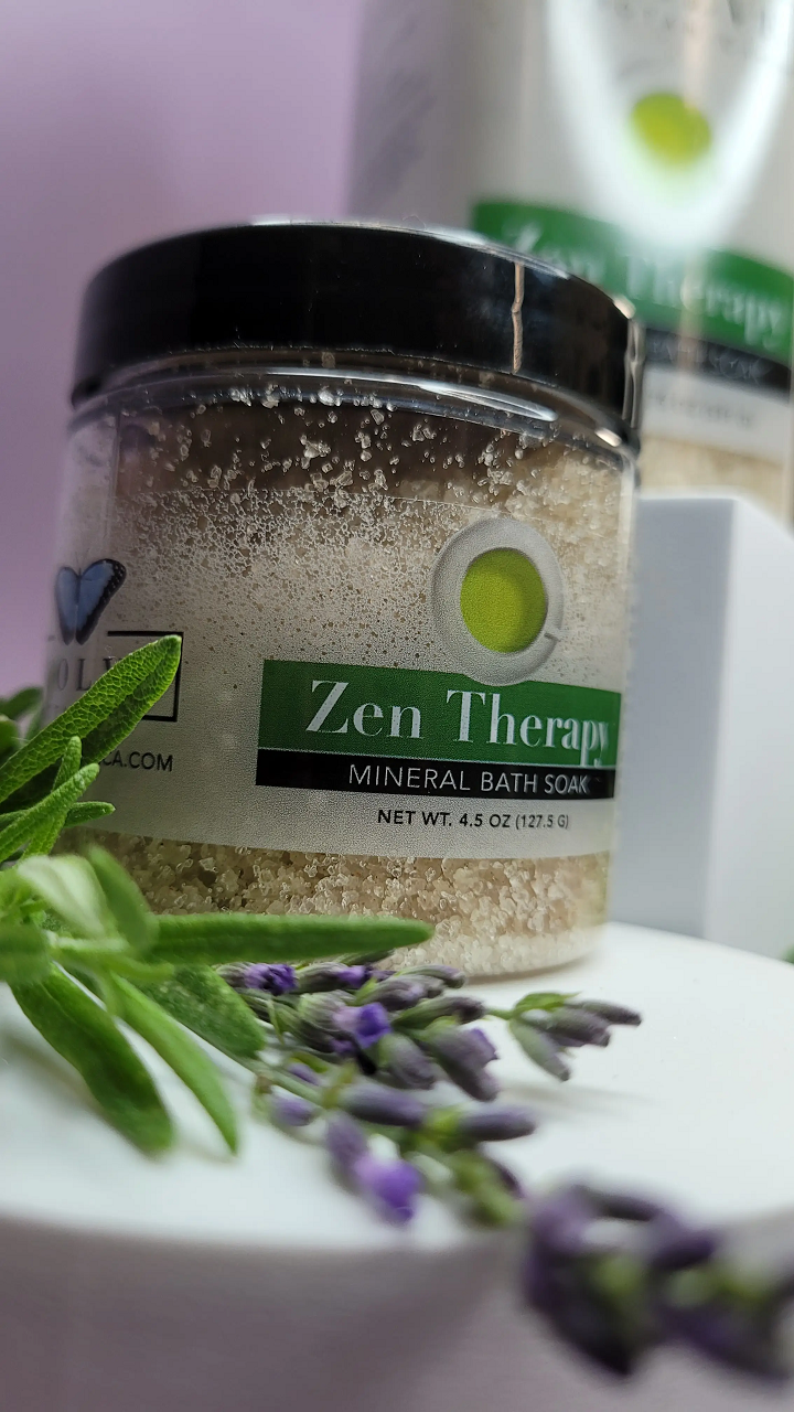 Mineral Soak - Zen (Bath Salt) Mini - Blessings Grow Meadows