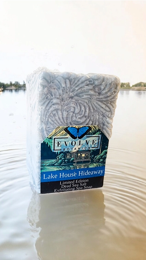 Specialty Soap - Lake House Hideaway (Limited Edition Salt Bar) - Blessings Grow Meadows