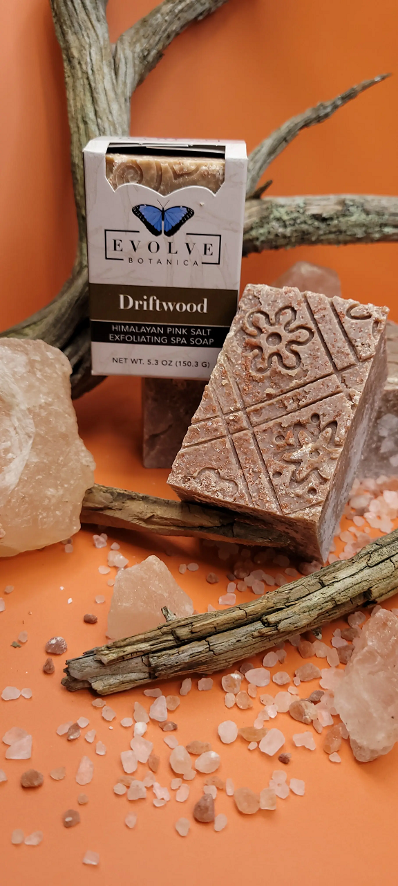 Specialty Soap - Driftwood Salt Bar - Blessings Grow Meadows -