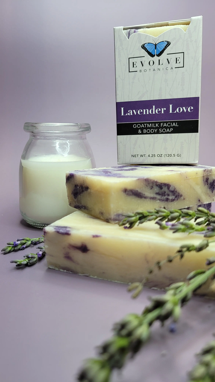 Standard Soap - Lavender Love (Goatmilk) - Blessings Grow Meadows