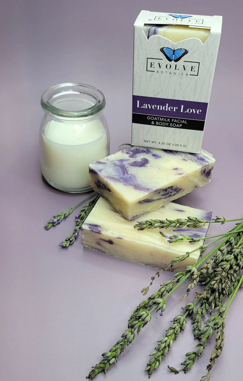 Standard Soap - Lavender Love (Goatmilk) - Blessings Grow Meadows