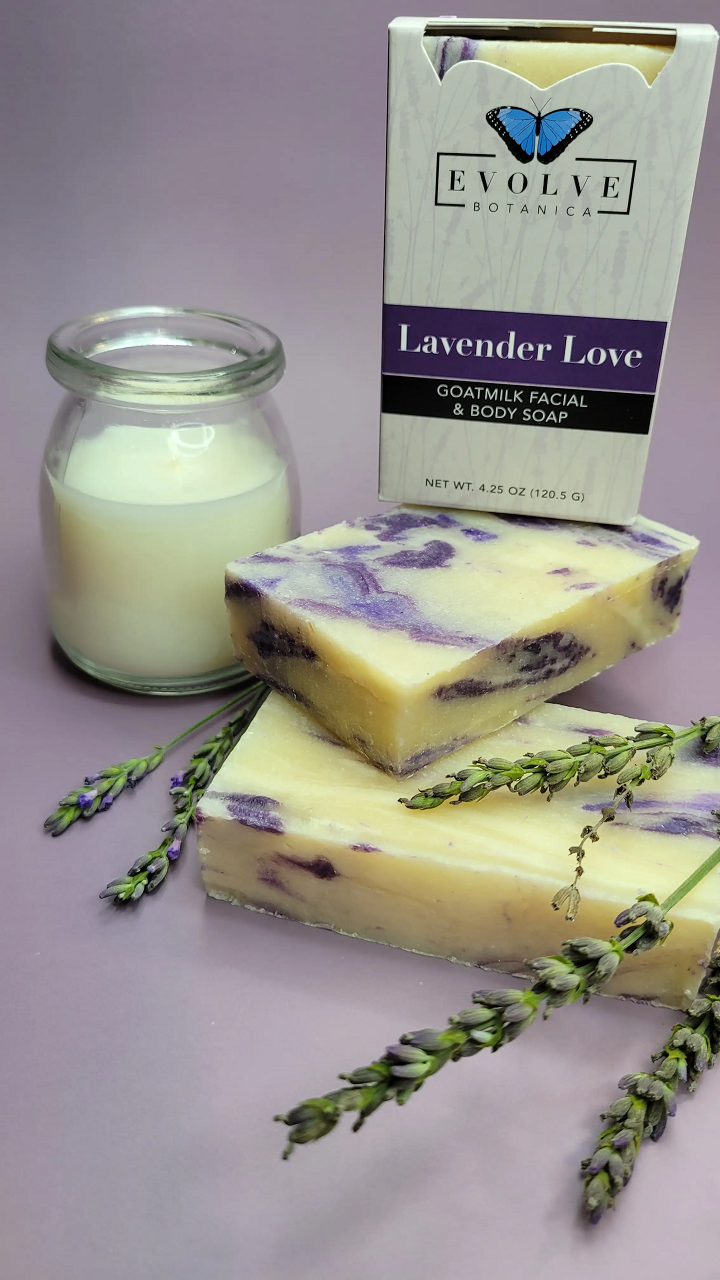 Standard Soap - Lavender Love (Goatmilk) - Blessings Grow Meadows