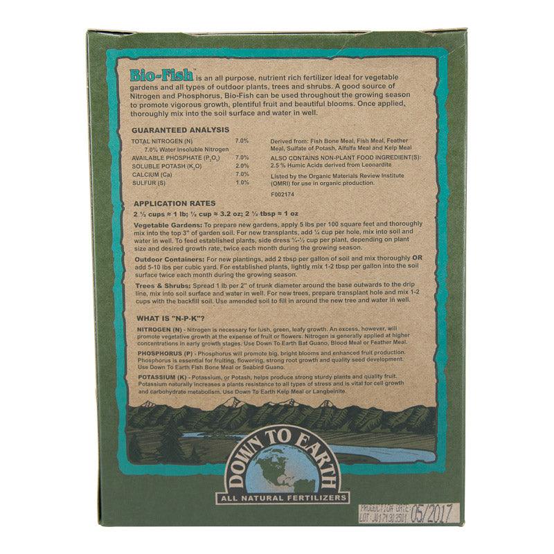 Bio-Fish All Purpose 7-7-2 Fertilizer (5 lb) - Blessings Grow Meadows