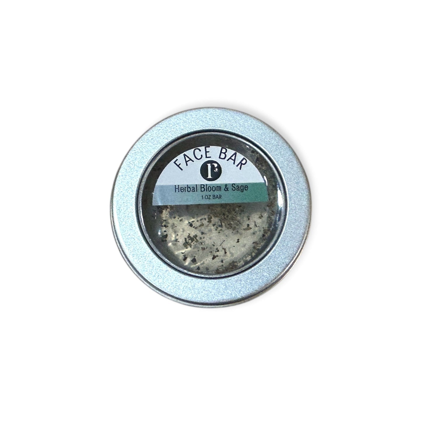 Face Bar Soap | Herbal Bloom & Sage | Soap in Tin - Refillism ~ Blessings Grow Meadows