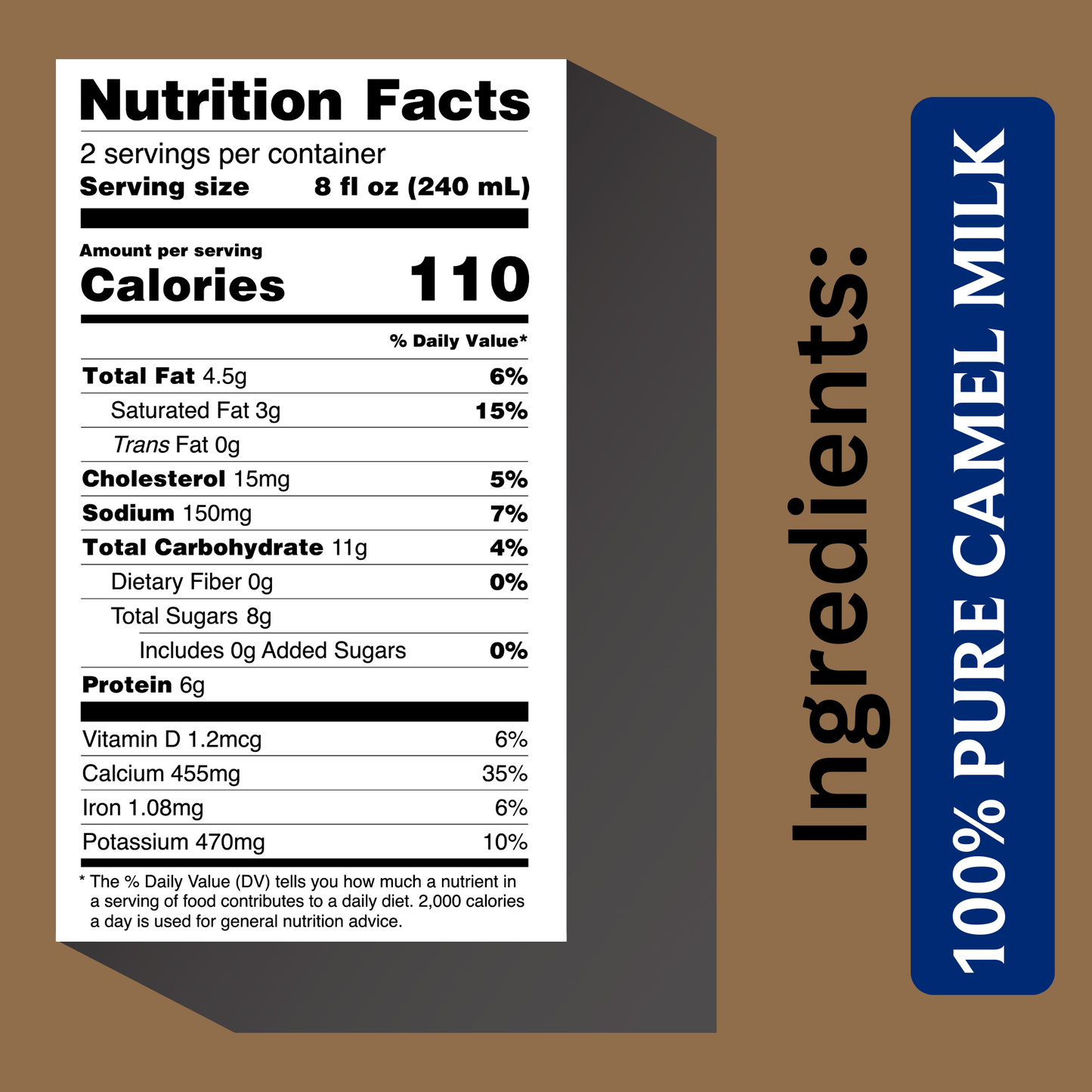 Camel Milk (16 oz) - Blessings Grow Meadows