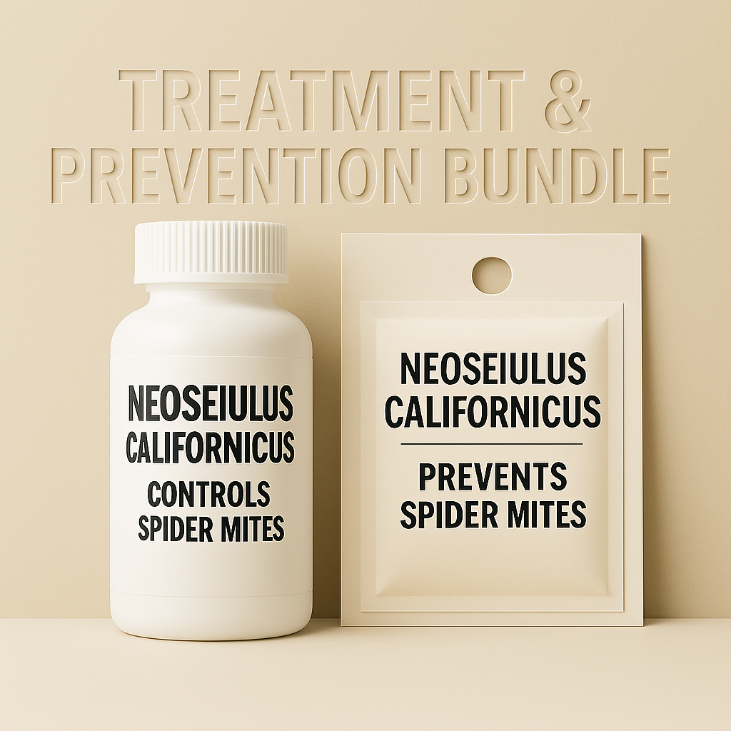 Neoseiulus californicus Treatment Bottles - Blessings Grow Meadows -