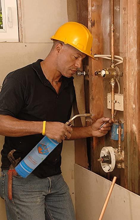 Flame King 2 Pack Eco Friendly Sustainable 1lb Refillable Propane Tank Welding LP Cylinder 14.1 - Blessings Grow Meadows