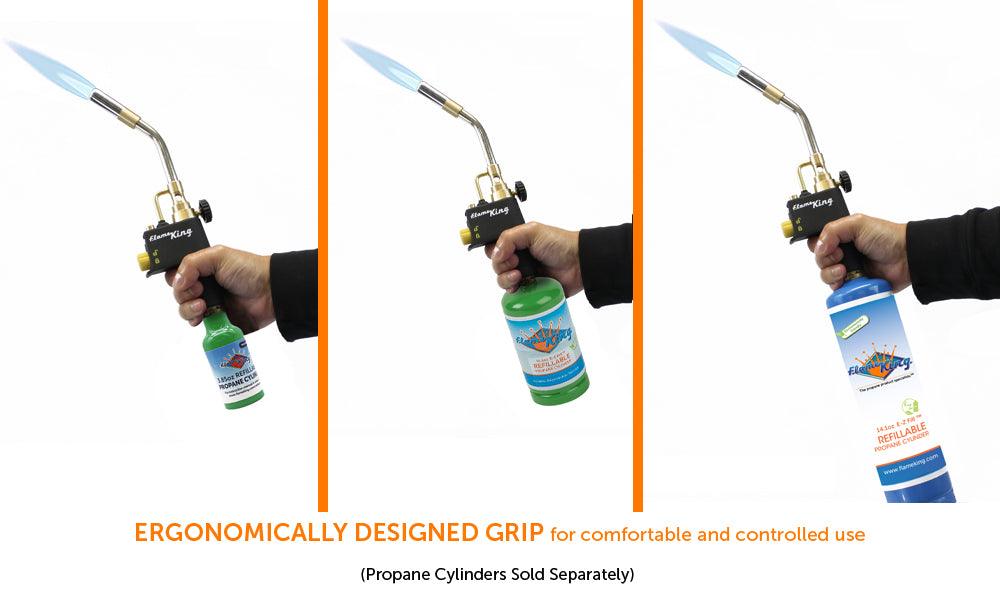 Flame King High Intensity Welding Propane Torch Head Swirl Flame - Blessings Grow Meadows