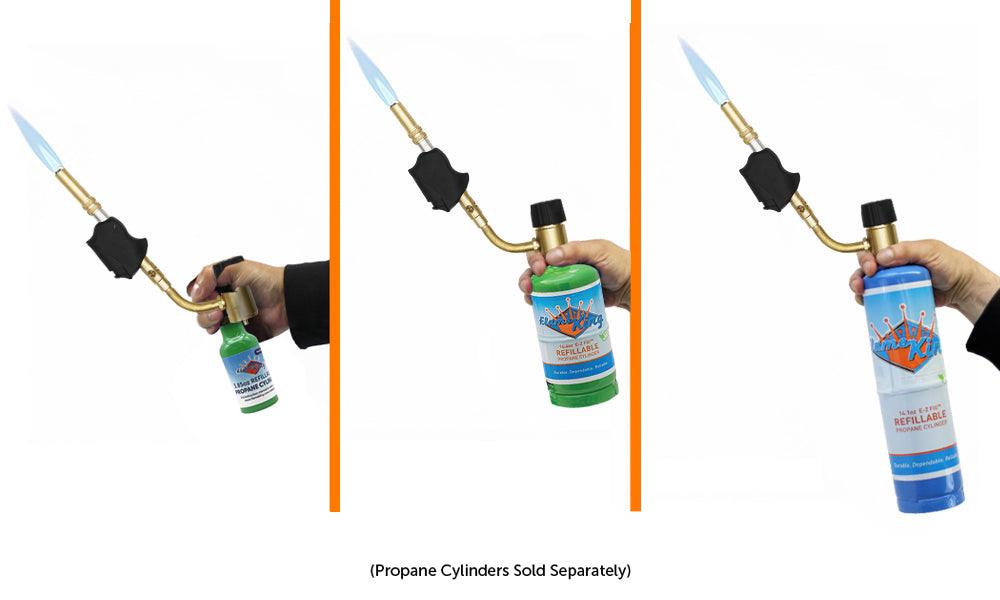 Flame King High Intensity Propane Torch Head Piezo Igniter Switch - Blessings Grow Meadows -