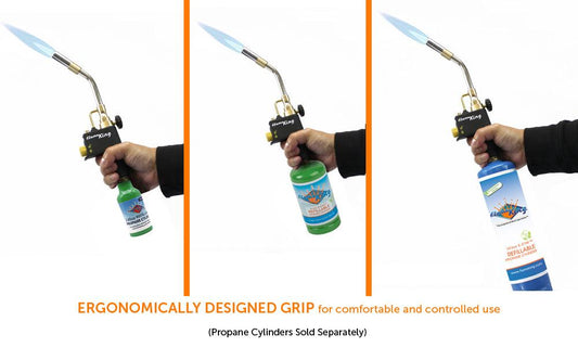 Flame King High Intensity Welding Propane Torch Head Swirl Flame - Blessings Grow Meadows