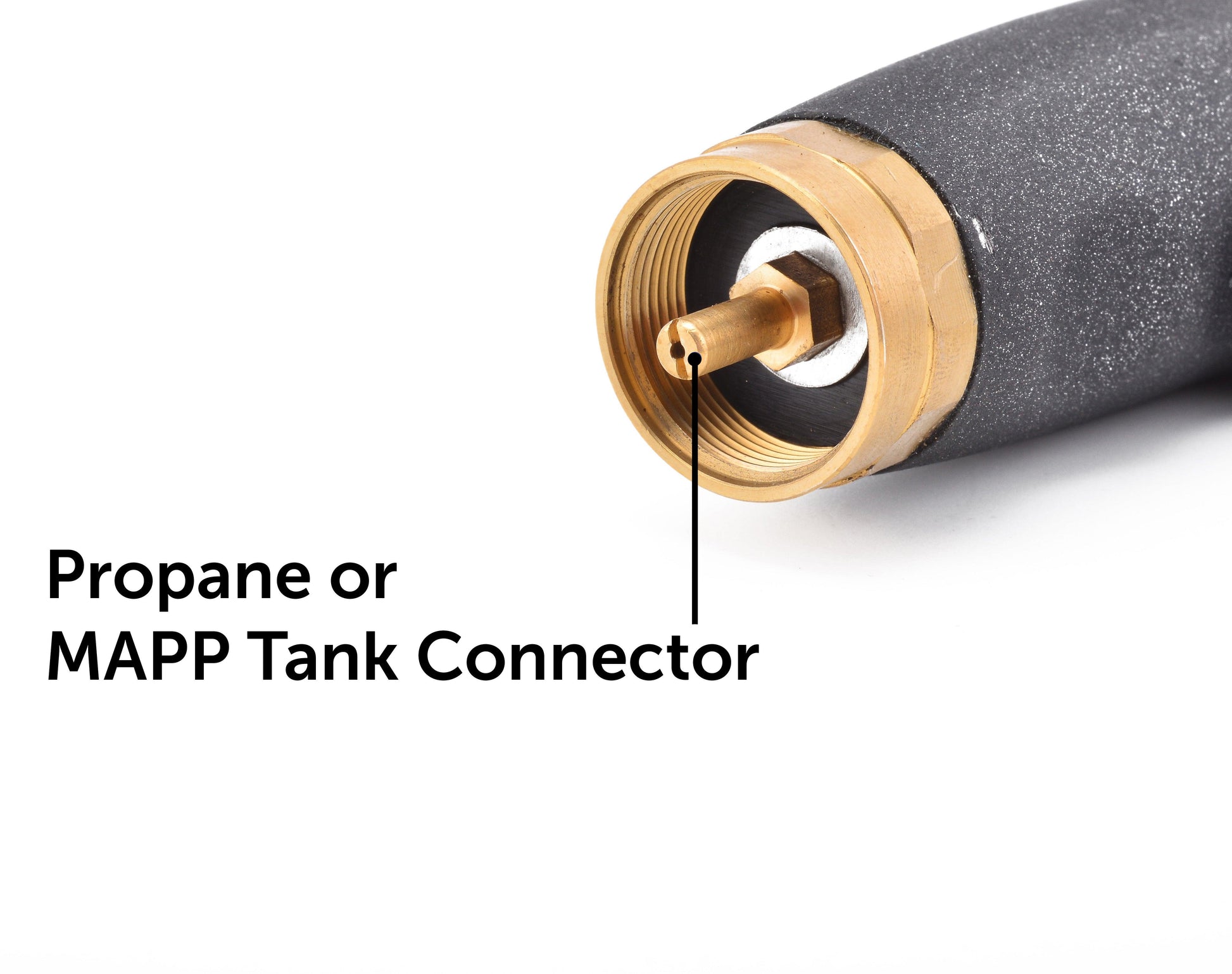 Flame King welding propane torch head with auto-ignition and max heat, designed for professional weed burning and torch applications.