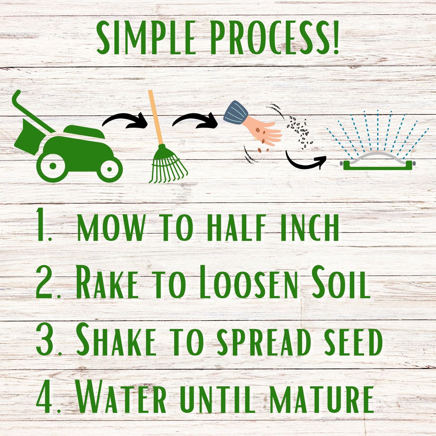 Dutch White Clover Seed Pouch - Blessings Grow Meadows