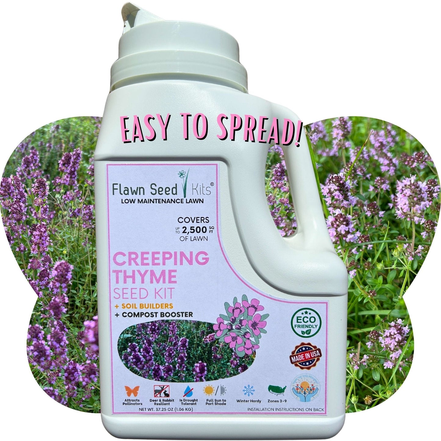 Creeping Thyme Easy Spread Shaker - Blessings Grow Meadows
