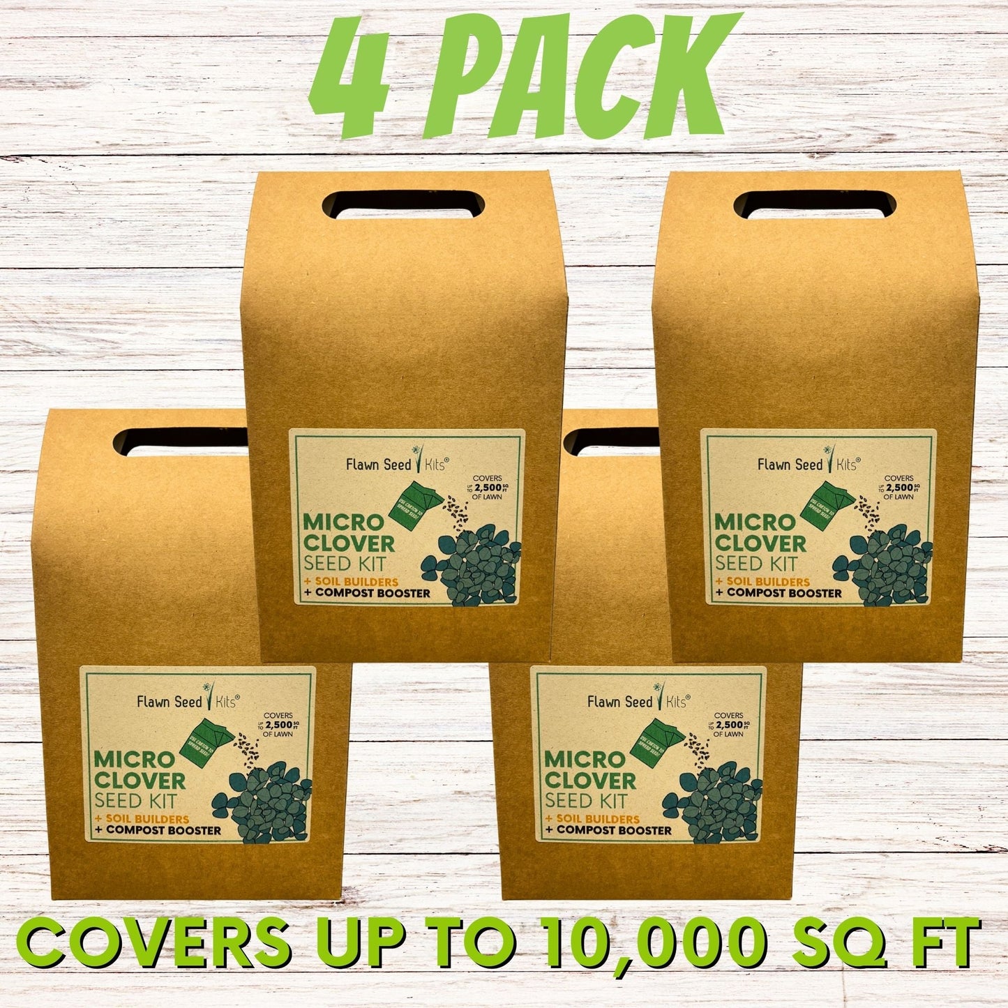 Micro Clover Seed Eco-Spread Carton - Blessings Grow Meadows