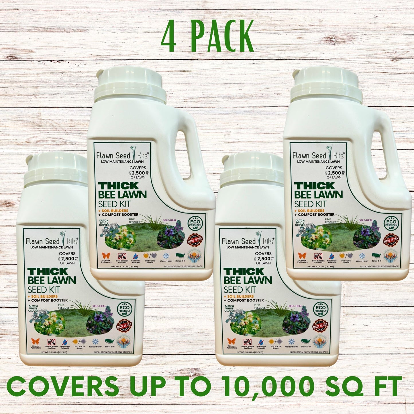 Thick Bee Lawn Seed Kit - Blessings Grow Meadows