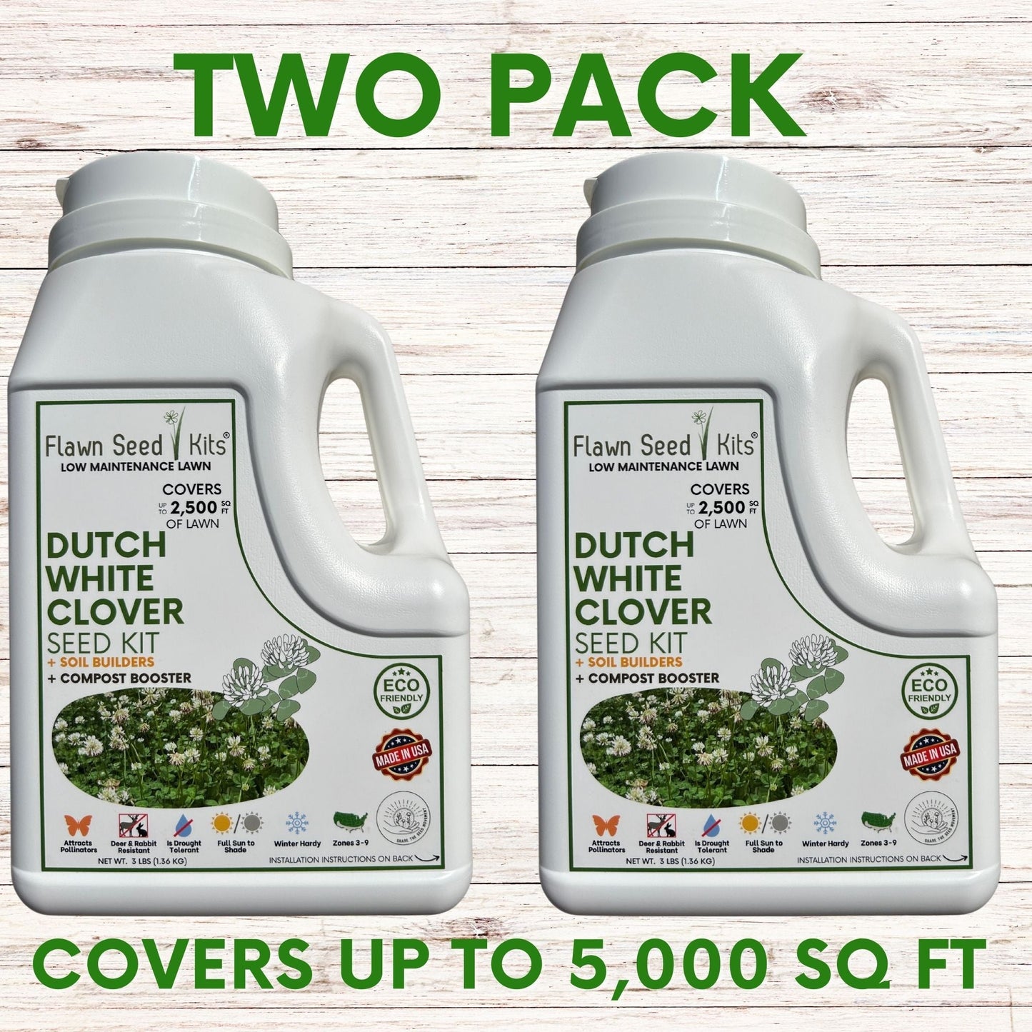 Dutch White Clover Easy Spread Shaker - Blessings Grow Meadows