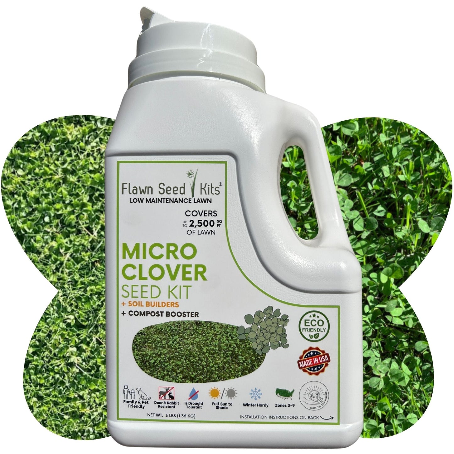 Micro Clover Easy Spread Shaker - Blessings Grow Meadows