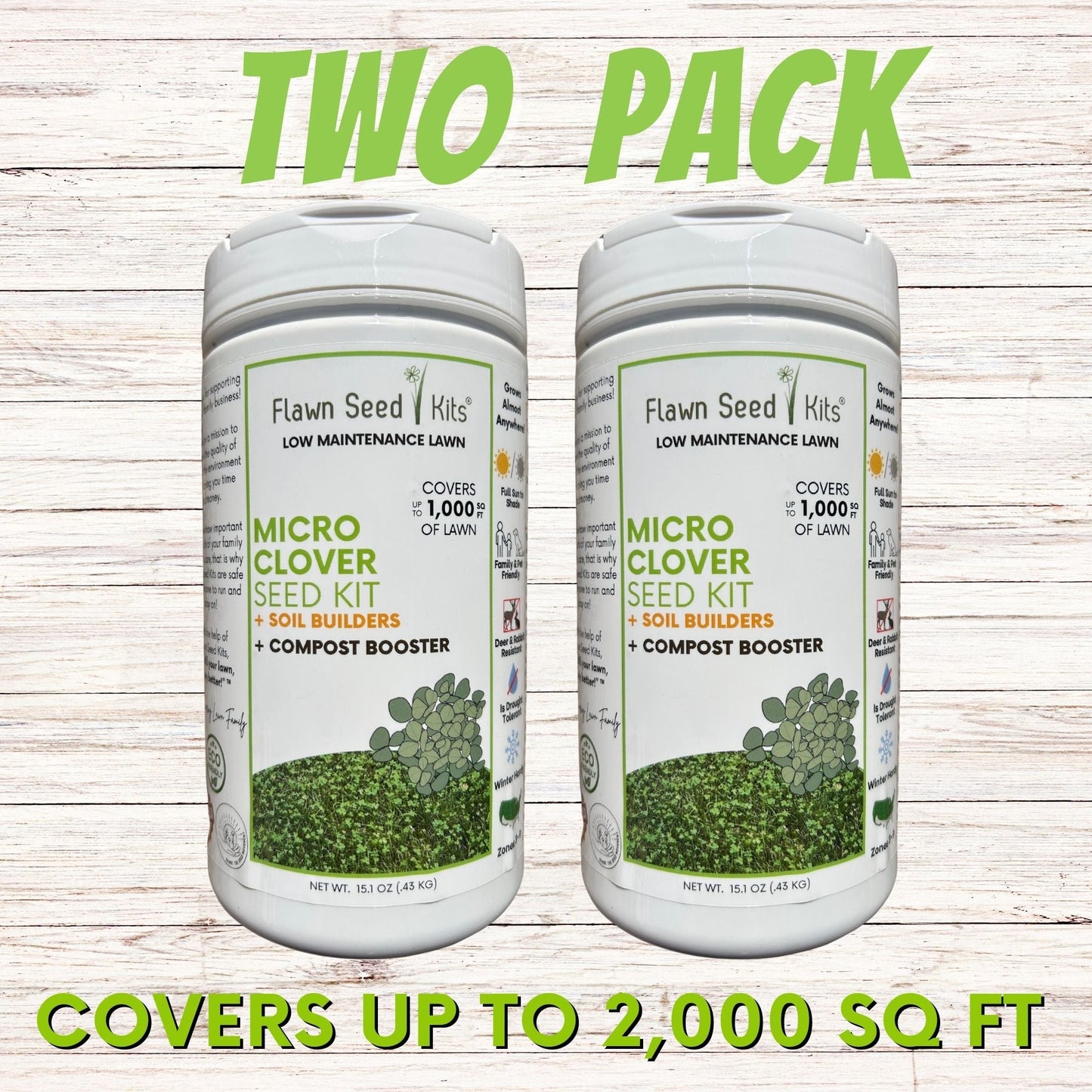 Micro Clover Easy Spread Shaker - Blessings Grow Meadows