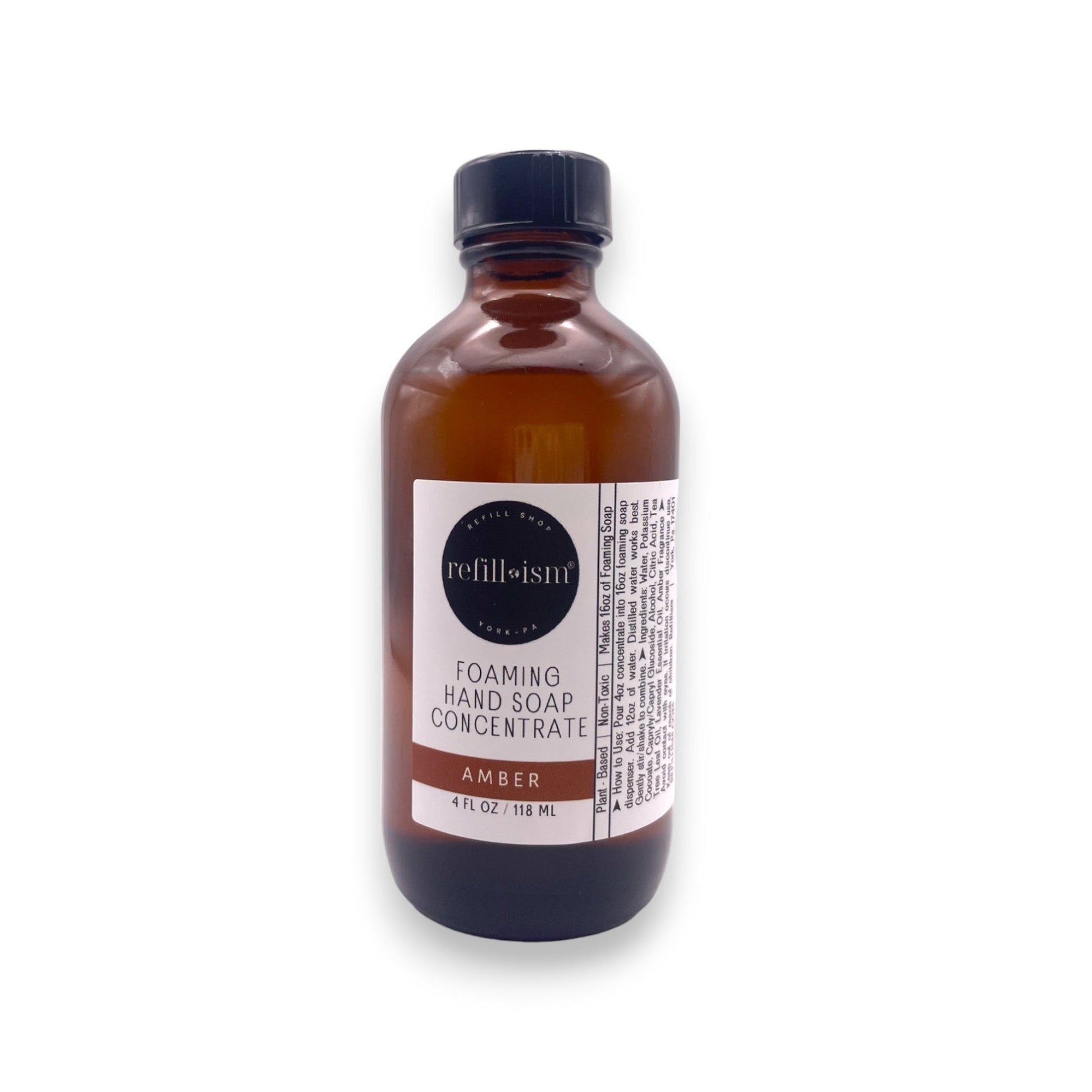 Foaming Hand Soap Concentrate | Amber - Refillism ~ Blessings Grow Meadows