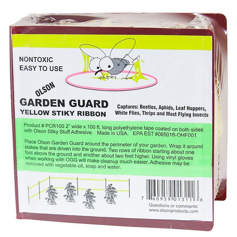 Garden Guard Yellow Stiky Ribbon (2"x100') - Blessings Grow Meadows
