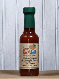 Vidalia Onion & Georgia Peach Hot Sauce - Blessings Grow Meadows