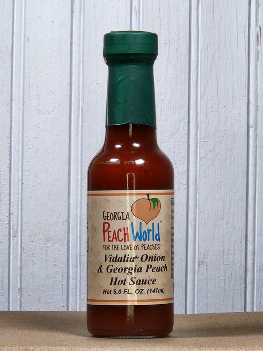 Vidalia Onion & Georgia Peach Hot Sauce - Blessings Grow Meadows