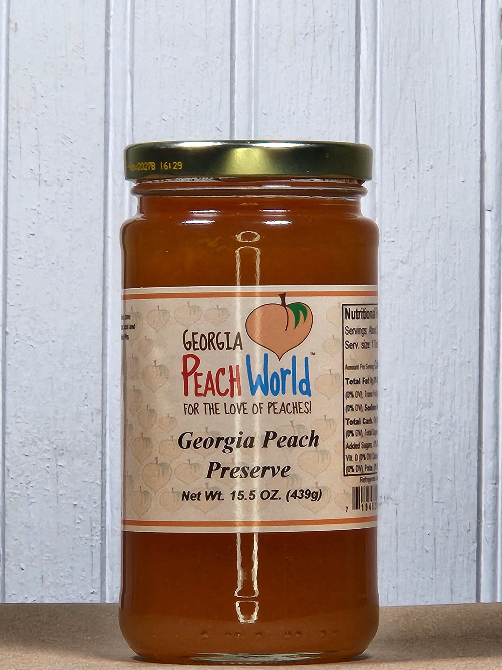 Georgia Peach Preserves 14.5 oz - Blessings Grow Meadows -