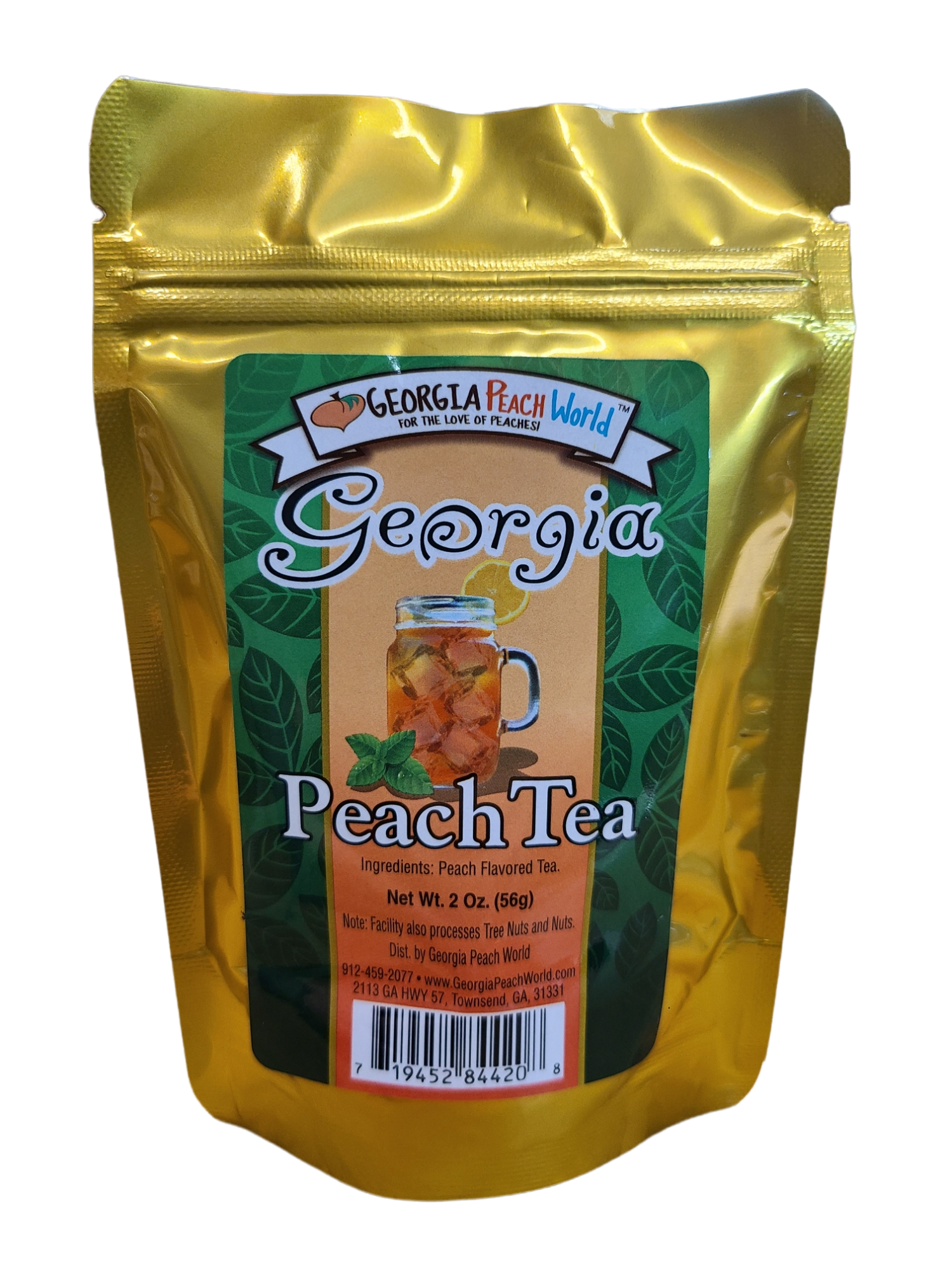 Georgia Peach Tea - Loose Leaf | Blessings Grow Meadows