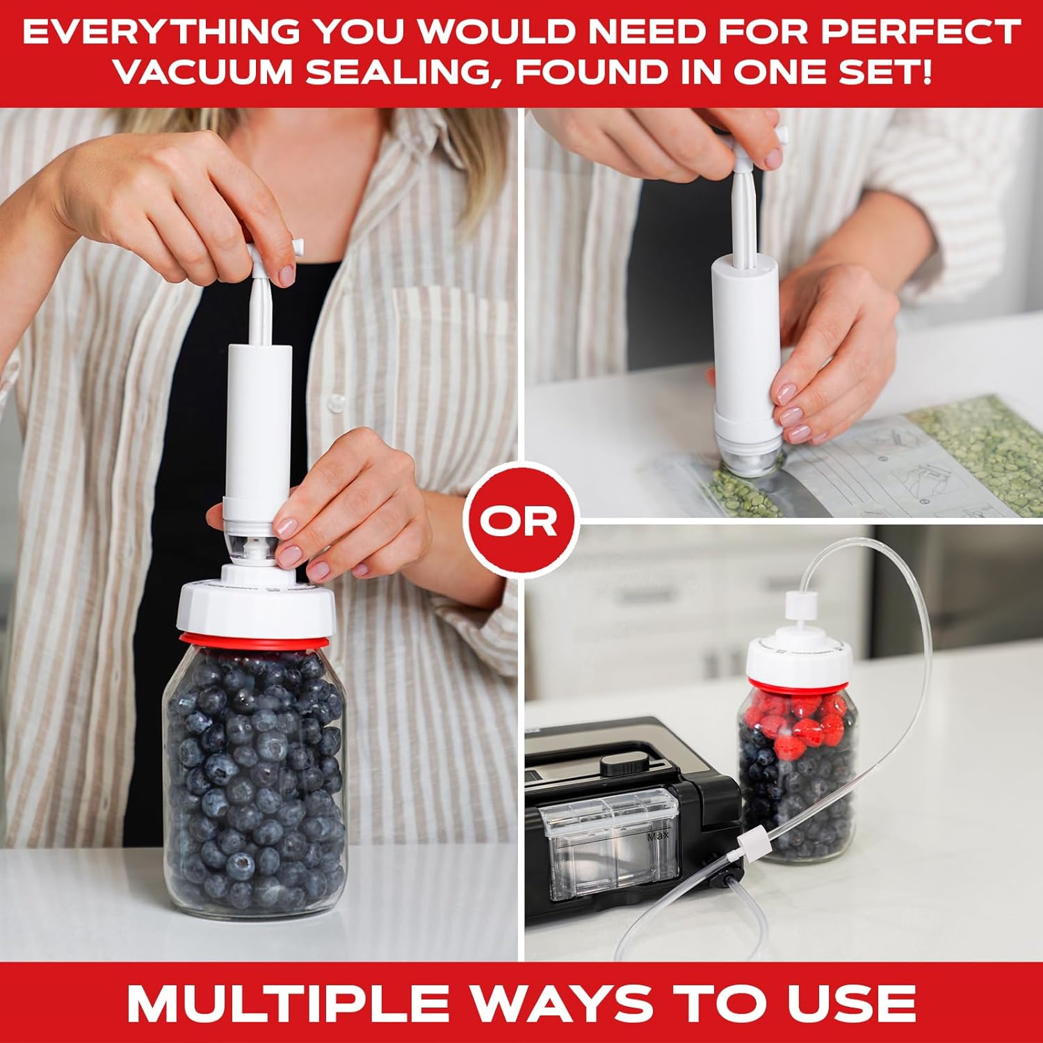 Forjars® Vacuum Sealer Kit - Blessings Grow Meadows