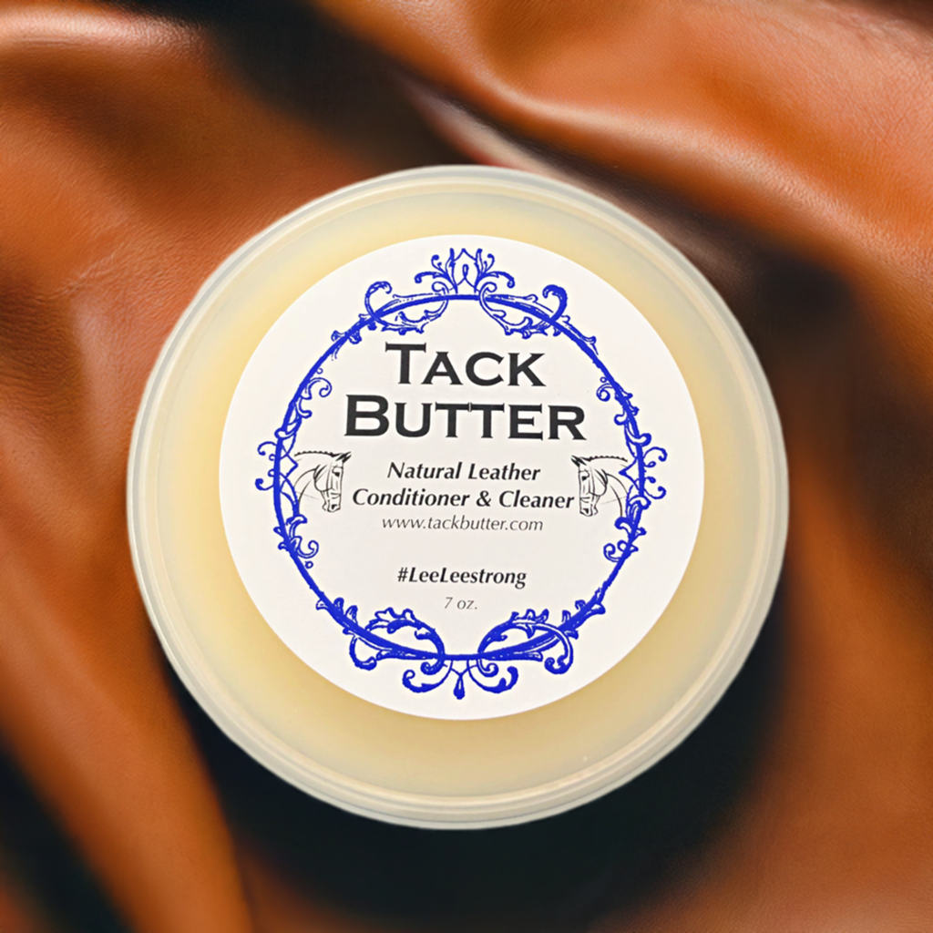 Tack Butter Lavender & Eucalyptus Natural Leather Conditioner & Cleaner 7 oz - Blessings Grow Meadows