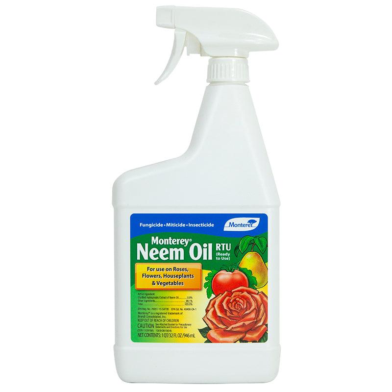 Monterey Neem Oil Ready To Use (Qt) - Blessings Grow Meadows