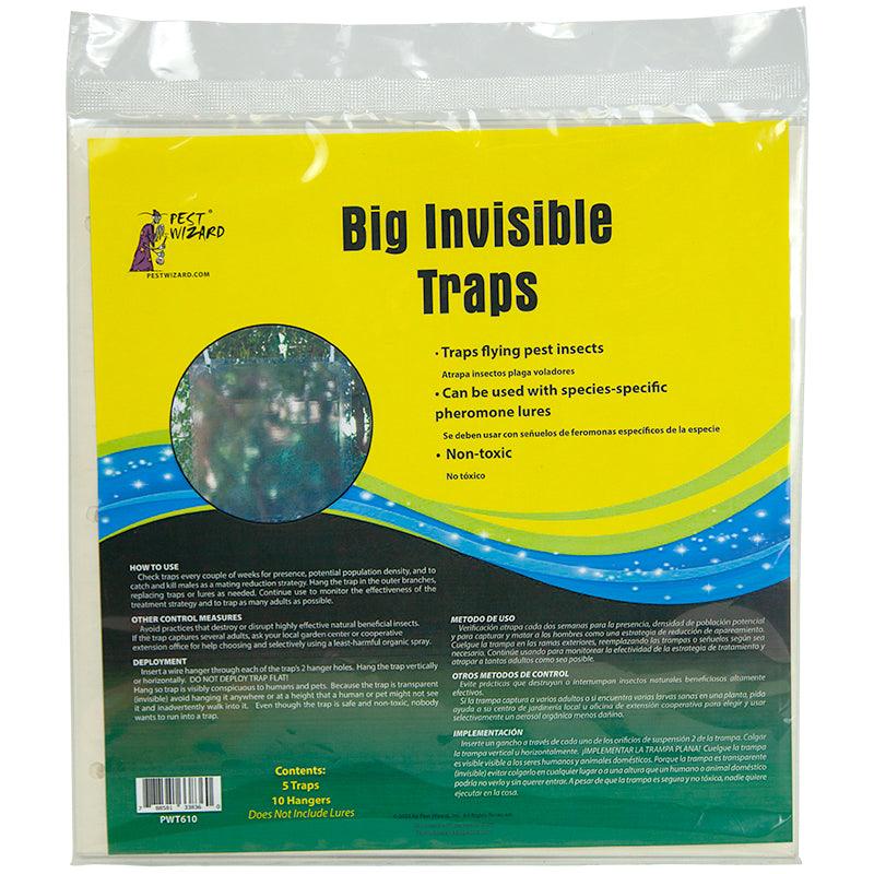 Pest Wizard Big Invisible Insect Trap 5-Pack - Blessings Grow Meadows