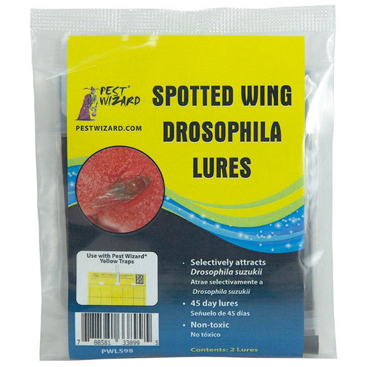Pest Wizard Spotted Wing Drosophila - Suzukii Lure 2-Pack - Blessings Grow Meadows