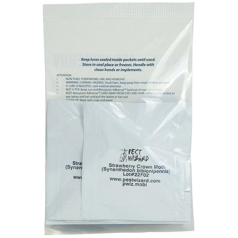 Pest Wizard Strawberry Crown Moth Lure 3-Pack - Blessings Grow Meadows