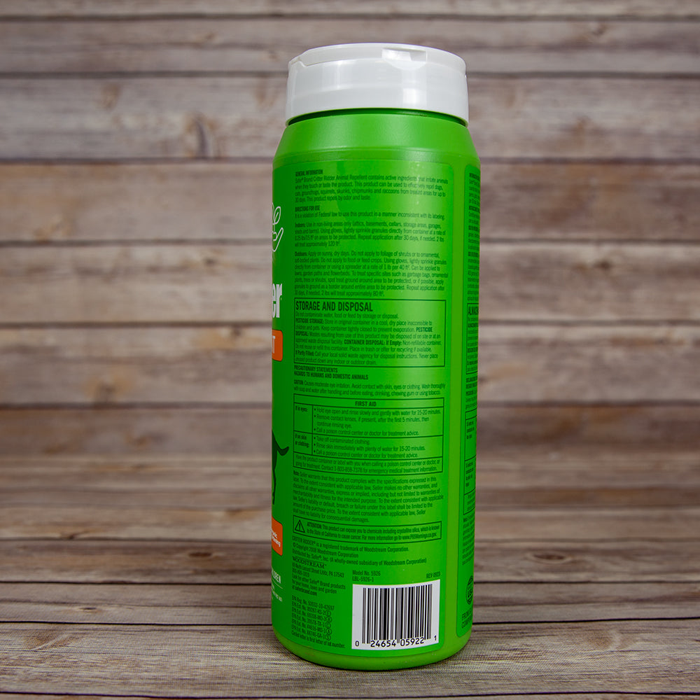 Safer Critter Ridder Animal Repellent Granular (2 lb) - Blessings Grow Meadows