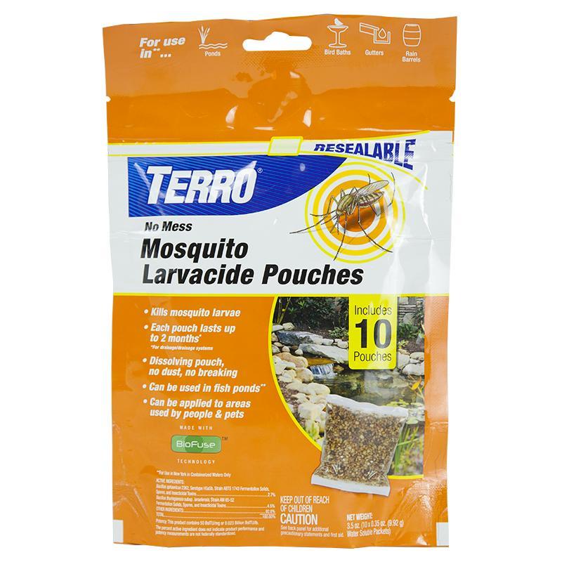 Terro Mosquito Larvacide Pouch (10/pk) - Blessings Grow Meadows