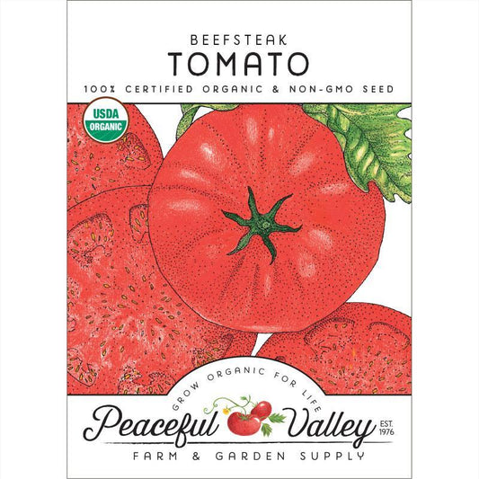 Beefsteak Tomato Seeds (Organic) - Blessings Grow Meadows