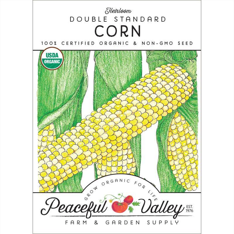 Double Standard Corn Seeds (Organic) - Blessings Grow Meadows