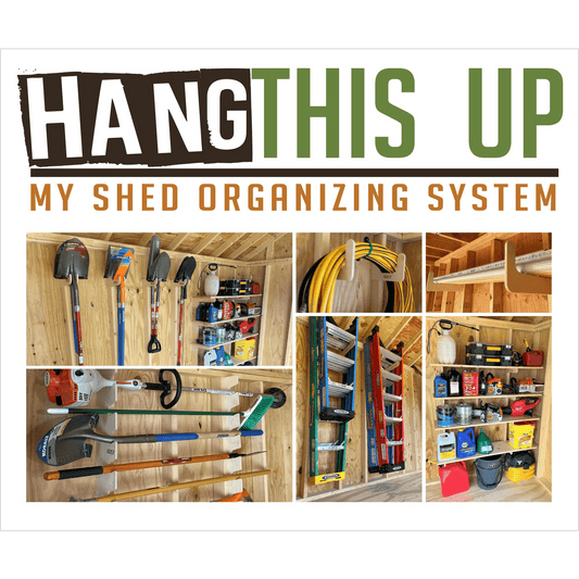 Ultimate Shed Organization Kit – Yard & Garden Tool Rack - Blessings Grow Meadows
