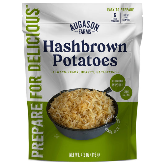 Hashbrown Potatoes Pouch, 6 Servings - Blessings Grow Meadows