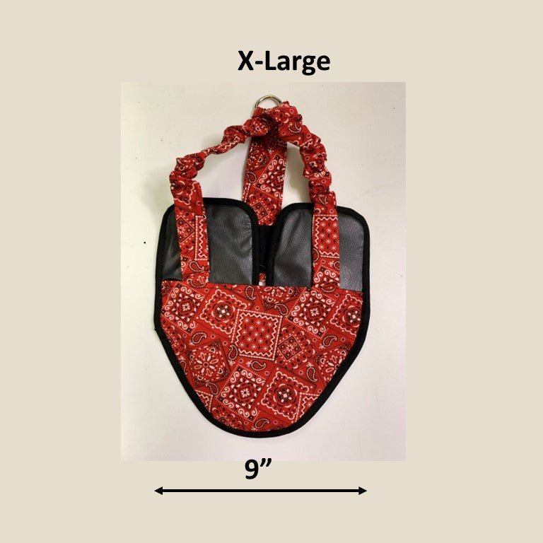 Crazy K Farm chicken, duck, and goose diaper harness with sewn-in liner, designed for birds like hens, ducks, and geese.