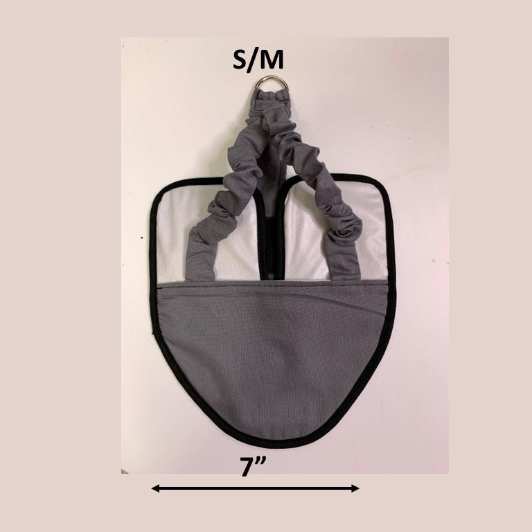 Crazy K Farm Pet and Poultry hen holster chicken, duck, and goose diaper harness with sewn-in liner, made in the USA.