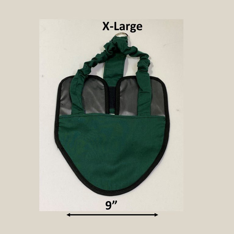Crazy K Farm Pet and Poultry hen holster chicken, duck, and goose diaper harness with sewn-in liner, made in the USA.
