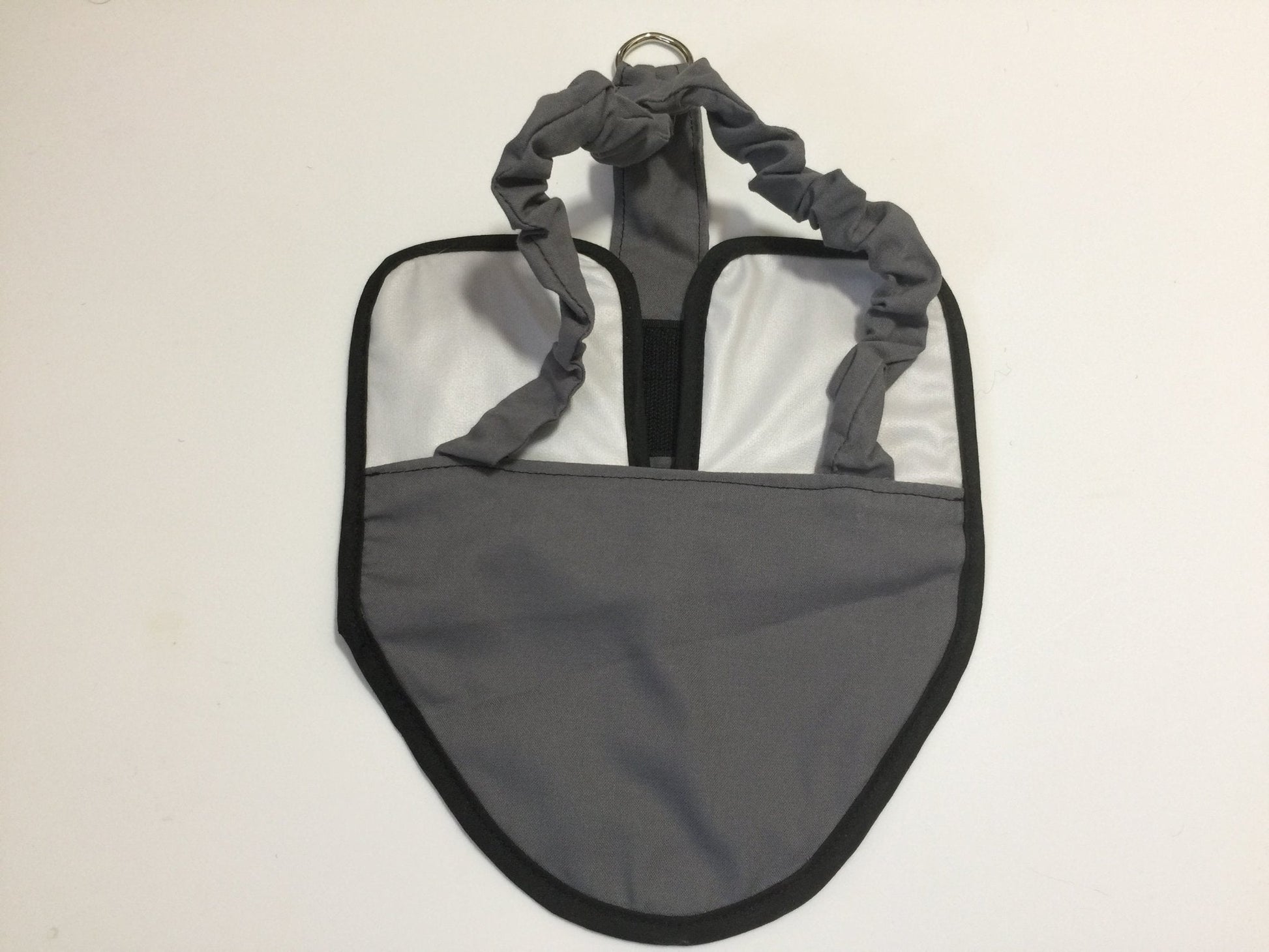 Bird diaper and harness for pigeons, chickens, ducks, and geese by Crazy K Farm with removable vinyl liner, made in the USA.