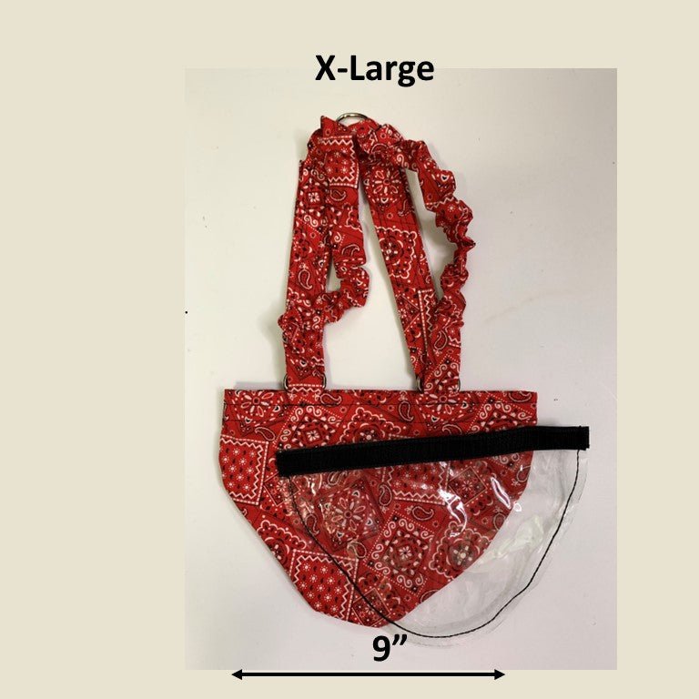 Crazy K Farm Pet and Poultry Hen Holster Bird Diaper and Harness for chickens, ducks, pigeons, with removable vinyl liner.