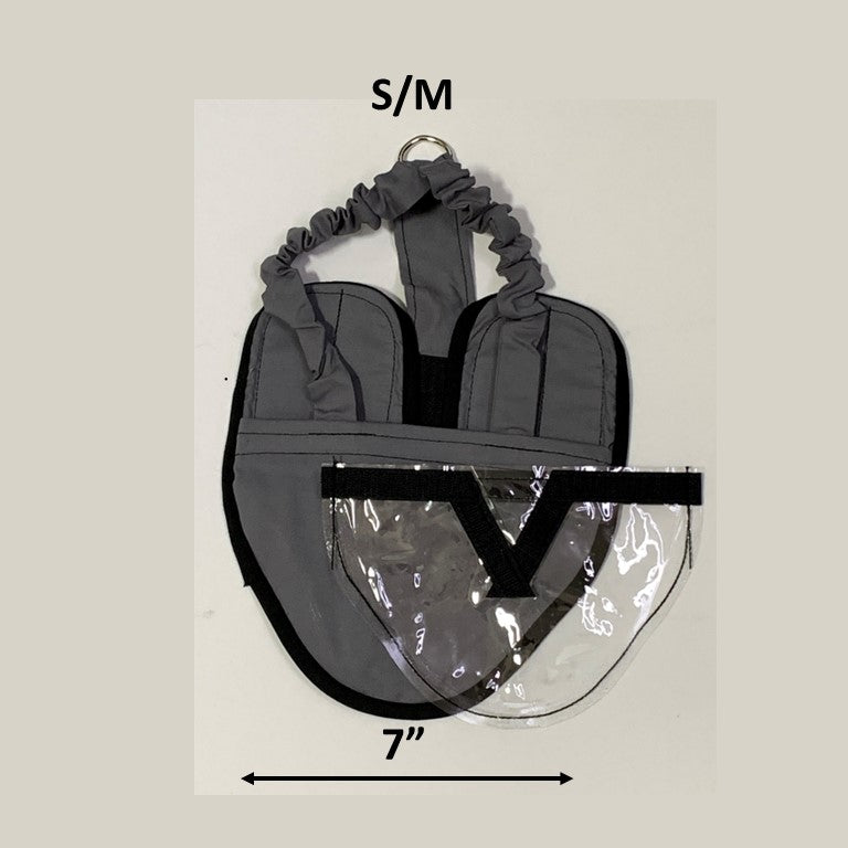 Crazy K Farm Pet and Poultry hen holster bird diaper harness for pigeons, chickens, ducks, with removable vinyl liner.
