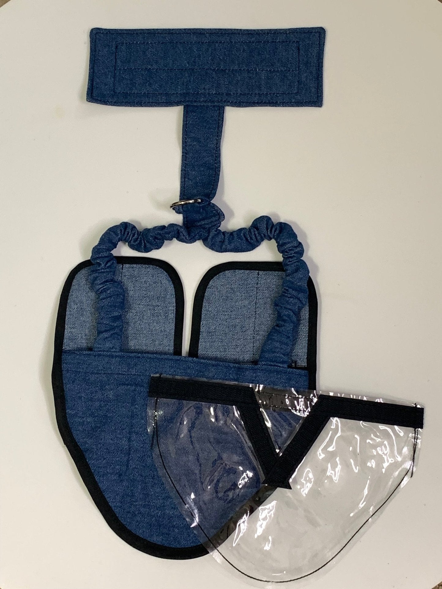 Crazy K Farm bird diaper harness for pigeons, chickens, ducks, and geese with removable vinyl liner, made in the USA.