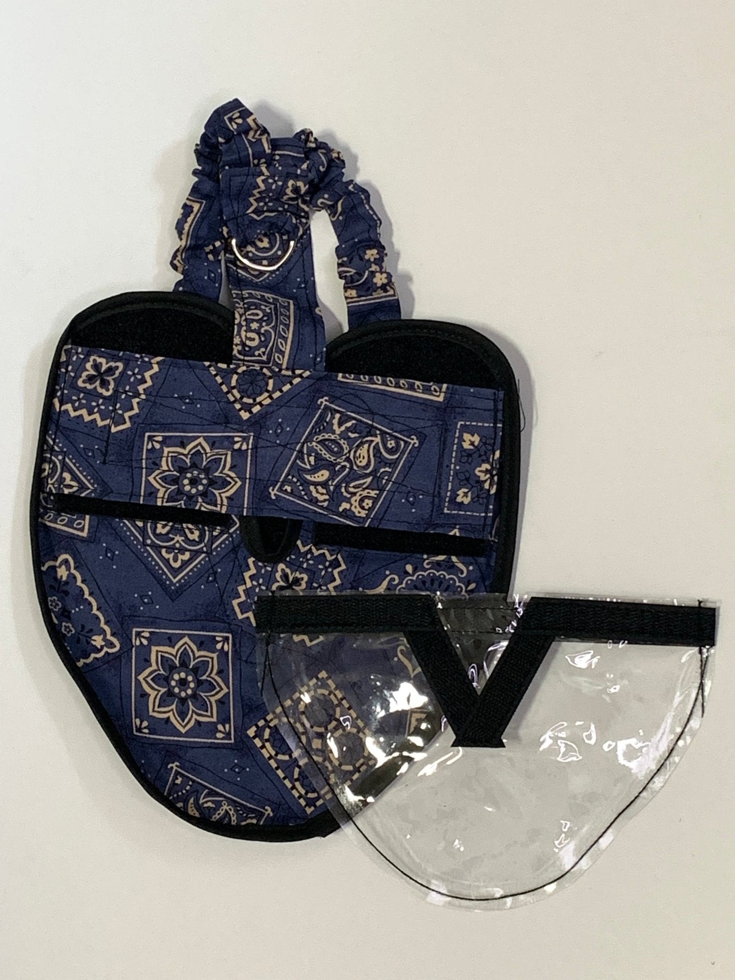 Hen Holster bird diaper and harness for chickens, ducks, pigeons, and geese with removable vinyl liner, made by Crazy K Farm.