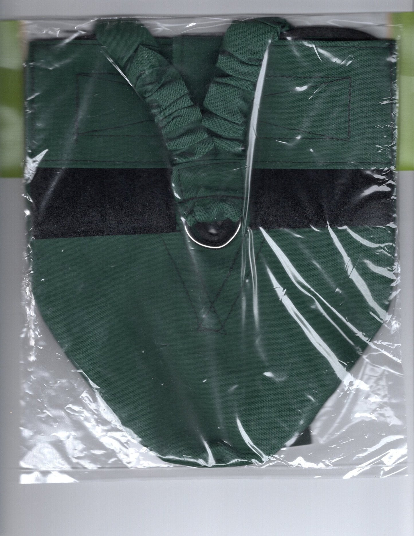 Crazy K Farm bird diaper and harness for pigeons, chickens, ducks, and geese with removable vinyl liner, made in the USA.